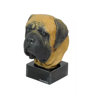 Mastiff, englischer Mastiff - bemalte Figur, Statue, Skulptur, vom Künstler hergestellt, Marke Art-Dog