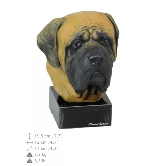 English Mastiff - painted figurine, statue, figure, made by the artist, brand Art-Dog