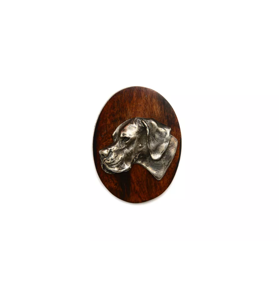 Pointer broszka clipring drewniany Art-Dog