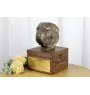 Mastiff, englischer Mastiff - Eine Ascheurne für Hunde mit einer Statuette, eine kleine Urne für Hunde, eine personalisierte Urne mit dem Porträt eines Hundes von der Marke Art-Dog.