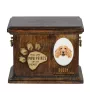 Cocker spaniel anglais - urne pour les cendres de chien, urne personnalisée avec une gravure, boîte commémorative pour les cendres de chien de la marque Art-Dog