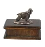 Cocker spaniel angielski drewniana niska urna Art-Dog