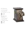 Pointer anglais - urne pour les cendres d'un chien, une urne élégante avec une statuette, une urne commémorative avec un buste de chien de la marque Art-Dog