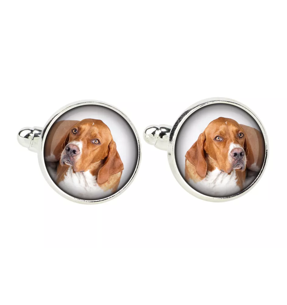 English Pointer, Englischer Pointer I - Manschettenknöpfe, Hemdverzierung, Hemdanhänger der Marke Art-Dog