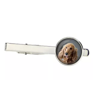 Cocker spaniel anglais - pince à cravate, accessoire, bijou pour tenue de soirée de la marque Art-Dog