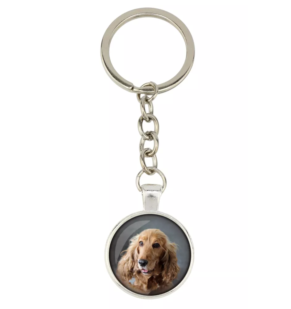 Cocker spaniel anglais - porte-clés avec votre photo, accessoire pour clés, breloque pour sac de la marque Art-Dog
