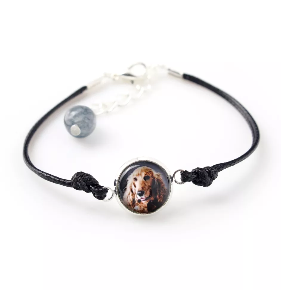 English Cocker Spaniel, Englische Cockerspaniel  - Armband mit Ihrem Foto handgefertigt, einzigartiger Schmuck der Marke Art-Dog