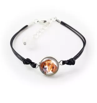 Pointer anglais I - bracelet avec votre photo faite à la main, bijoux unique de la marque Art-Dog