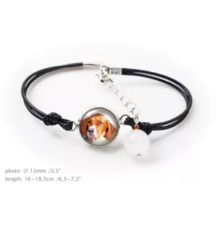 Pointer anglais I - bracelet avec votre photo faite à la main, bijoux unique de la marque Art-Dog