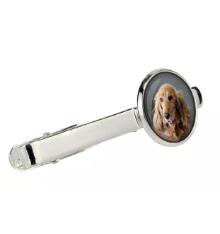 Cocker spaniel anglais - Boutons de manchette et cravate avec votre photo, accessoire de costume, bijoux pour hommes de la marque Art-Dog.