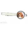 Pointer anglais I - Boutons de manchette et cravate avec votre photo, accessoire de costume, bijoux pour hommes de la marque Art-Dog.