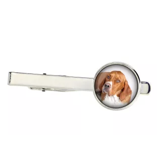 Pointer anglais I - Boutons de manchette et cravate avec votre photo, accessoire de costume, bijoux pour hommes de la marque Art-Dog.