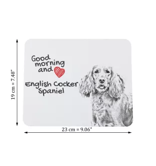 Cocker spaniel angielski podkładka pod mysz z psem Art-Dog