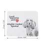 Cocker spaniel anglais - tapis de souris personnalisé avec impression, tapis de souris personnalisé avec chien, accessoire unique pour employé de bureau de la marque Art-Dog