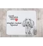 English Cocker Spaniel, Englische Cockerspaniel  - Mauspad mit Druck, personalisiertes Mauspad mit Hund, einzigartiges Gadget für Büroangestellte von Art-Dog.