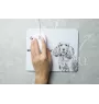 English Cocker Spaniel, Englische Cockerspaniel  - Mauspad mit Druck, personalisiertes Mauspad mit Hund, einzigartiges Gadget für Büroangestellte von Art-Dog.