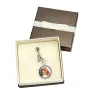 English Pointer I - keychain in a box, own photo, keychain pendant from Art-Dog brand