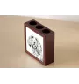 English Cocker Spaniel, Englische Cockerspaniel  - Stifthalter mit Hund, Schreibtischorganizer mit Aufdruck, personalisierte Schreibtischdekoration der Marke Art-Dog