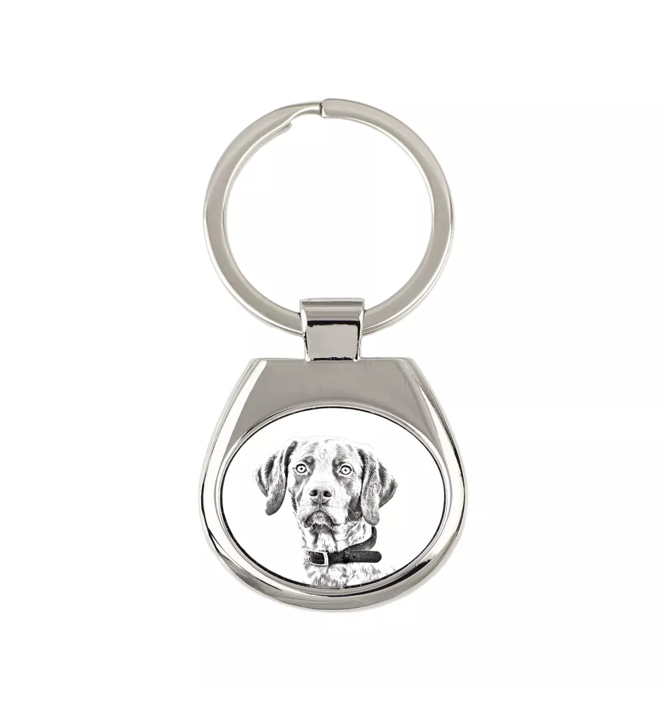 English Pointer II - keychain with a dog, keychain with a print, personalized pendant from the Art-Dog brand