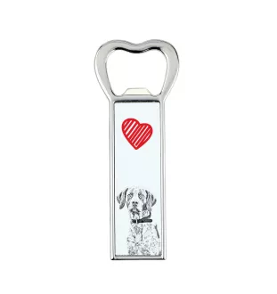 Pointer anglais II - ouvre-bouteille avec chien, ouvre-bouteille personnalisé pour réfrigérateur, cadeau unique pour homme de la marque Art-Dog