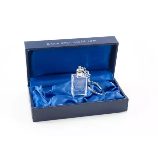 English Cocker Spaniel, Englische Cockerspaniel  - Schlüsselanhänger aus Kristall mit Hundefoto, beleuchteter Schlüsselanhänger, einzigartiges Geschenk der Marke Art-Dog