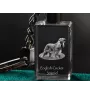 English Cocker Spaniel, Englische Cockerspaniel  - Schlüsselanhänger aus Kristall mit Hundefoto, beleuchteter Schlüsselanhänger, einzigartiges Geschenk der Marke Art-Dog