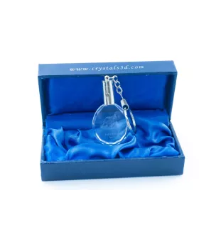 Cocker spaniel angielski brelok do kluczy owalny z koniem Art-Dog