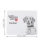 Pointer anglais II - tapis de souris personnalisé avec impression, tapis de souris personnalisé avec chien, accessoire unique pour employé de bureau de la marque Art-Dog