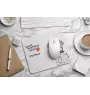 Pointer anglais II - tapis de souris personnalisé avec impression, tapis de souris personnalisé avec chien, accessoire unique pour employé de bureau de la marque Art-Dog