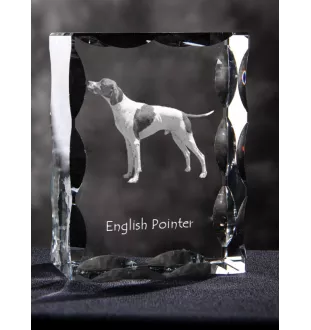 Pointer ramka kryształowa z psem Art-Dog