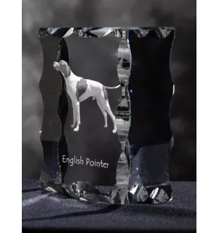 Pointer ramka kryształowa z psem Art-Dog
