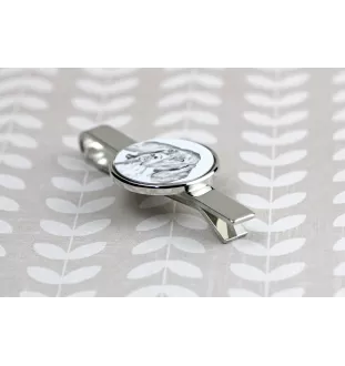 English Pointer I - tie clip with a dog, personalized tie clip, a unique gift for a man from the Art-Dog brand