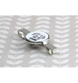 English Pointer, Englischer Pointer II - Krawattenklammer mit Hund, personalisierter Krawattenclip, einzigartiges Geschenk für Männer von der Marke Art-Dog