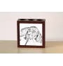 Pointer anglais I - porte-stylo avec chien, organiseur de bureau avec impression, décoration de bureau personnalisée de la marque Art-Dog