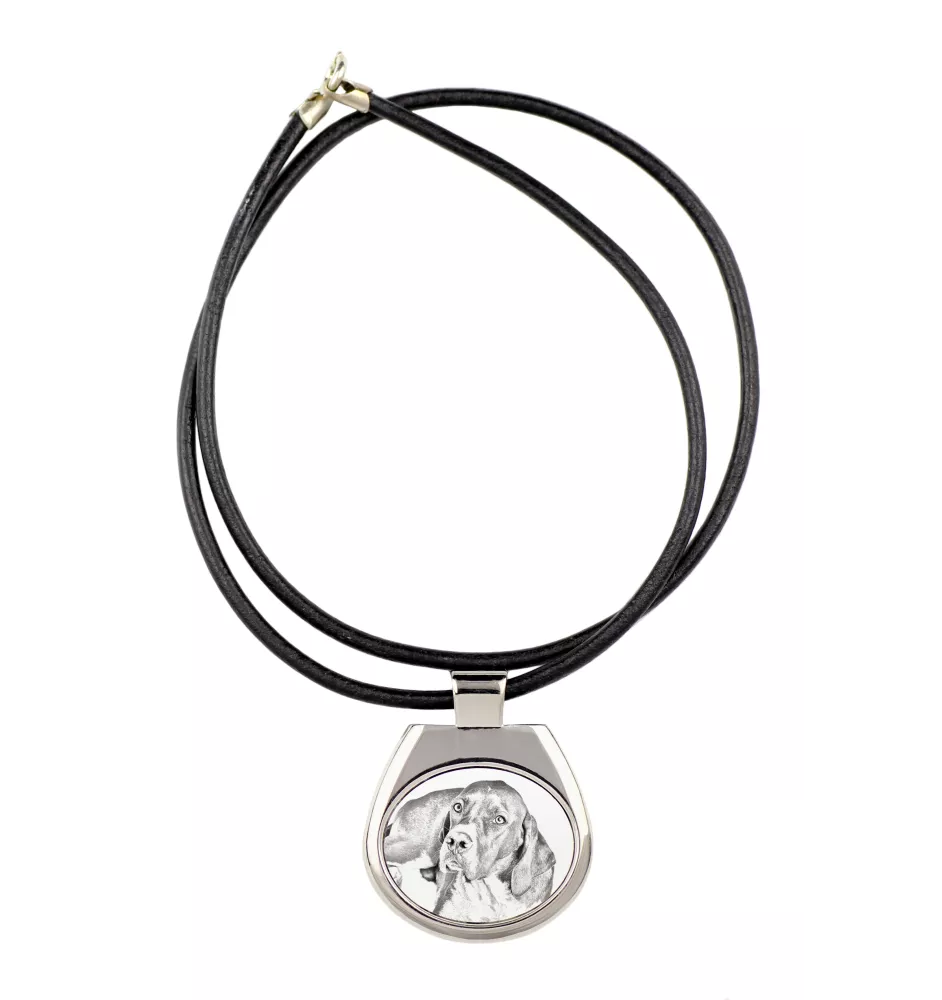 Pointer anglais I - collier avec chien, pendentif personnalisé avec photo, collier unique pour femmes et hommes de la marque Art-Dog