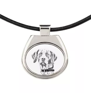 Pointer anglais II - collier avec chien, pendentif personnalisé avec photo, collier unique pour femmes et hommes de la marque Art-Dog