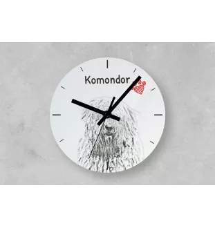 English Pointer, Englischer Pointer II - Wanduhr mit Hund, Regal Uhr mit Druck, personalisierte Hausdekoration von Art-Dog.