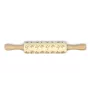English Cocker Spaniel - small rolling pin with a dog pattern, a rolling pin for children's dough, decorating ceramic clay by Art-Dog brand