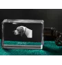 Pointer anglais I - Porte-clés en cristal avec photo de chien, porte-clés lumineux, cadeau unique de la marque Art-Dog