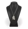 Cocker spaniel anglais - un collier avec un chien, un pendentif de chien sur une chaîne en argent, un bijou unique de la marque Art-Dog