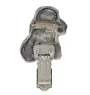 Cocker spaniel anglais - broche avec pince, support pour numéro de départ, épingle argentée pour exposition de chiens de la marque Art-Dog