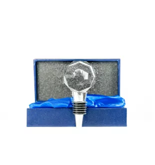 Pointer anglais I - Bouchon de bouteille, bouchon de vin en cristal avec photo, cadeau personnalisé pour barman par la marque Art-Dog