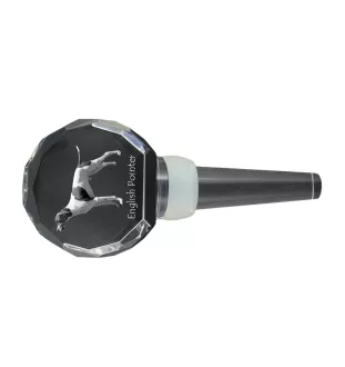 Pointer grubszy stopper do wina z psem Art-Dog