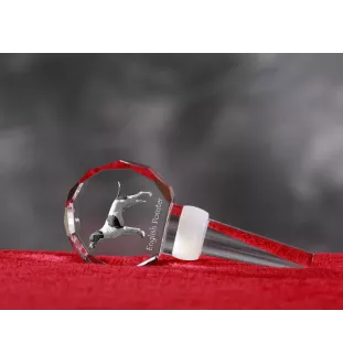 Pointer grubszy stopper do wina z psem Art-Dog