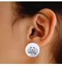 Cocker spaniel anglais - boucles d'oreilles uniques avec un chien, votre animal de compagnie sur un porte-clés, marque propre Art-Dog
