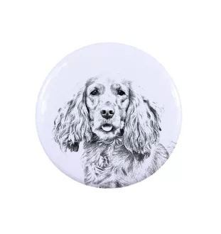 English Cocker Spaniel - women's jewelry with a dog portrait, handmade product, possibility to add your own photo, Art-Dog brand