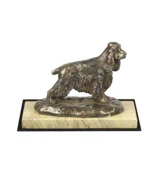 Cocker spaniel angielski statuetka na piaskowym kamieniu Art-Dog