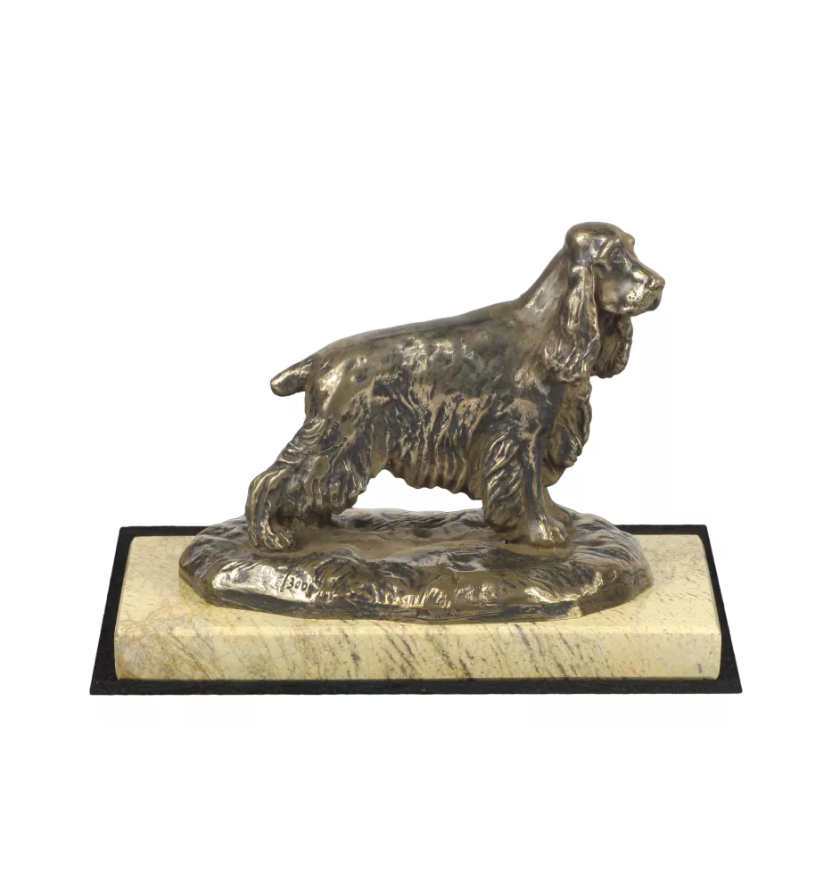 Cocker spaniel anglais - statuette de chien, figurine de silhouette de chien, trophée pour exposition de chiens de la marque Art-Dog
