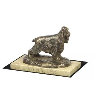 English Cocker Spaniel, Englische Cockerspaniel  - Hundestatue, Hundesilhouettefigur, Trophäe für die Hundeausstellung der Marke Art-Dog