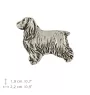 Cocker spaniel angielski kolczyki posrebrzane z psem Art-Dog
